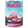 Rocco Junior 6 x 400 g umido per cane Tacchino con Cuori di Vitello e Riso