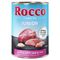 Rocco Junior gazdaságos csomag 24 x 400 g Pulyka & borjúszív + kalcium