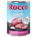 Rocco Junior 6 x 400 g umido per cane Tacchino con Cuori di Vitello e Riso