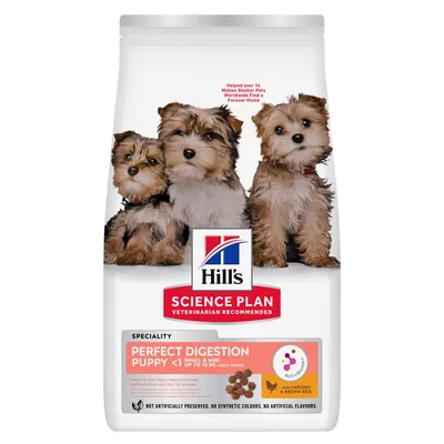 Hill's Science Plan Puppy Small & Mini Perfect Digestion - 6 kg