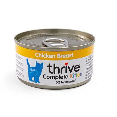 Thrive Complete Kitten 12 x 75 g Kattenvoer - Kip