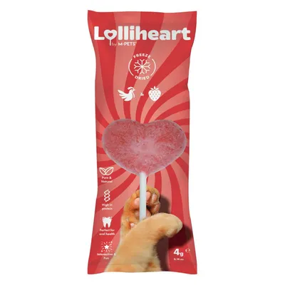 Lolliheart Cat Treat - Multibuy: Chicken & Strawberry (15 x 4g) Lolliheart Cat Treat - Multibuy: Chicken & Strawberry (15 x 4g)