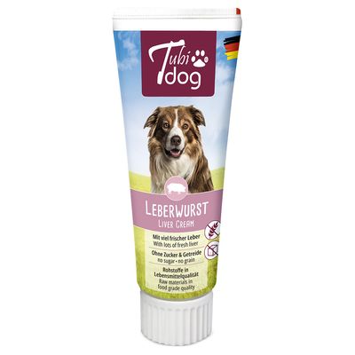 Tubidog Leberwurst in der Tube Sparpaket: 3 x 75 g