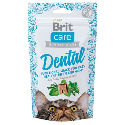 Brit Care Dental лакомство для ухода за зубами 3 x 50 г