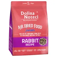 Multipack risparmio! 2 x 1 kg Dolina Noteci Superfood Crocchette per cani - Superfood Junior con Coniglio