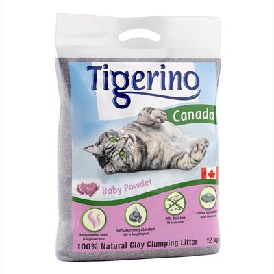 6 kg Kočkolit Tigerino Canada Style - Baby Powder