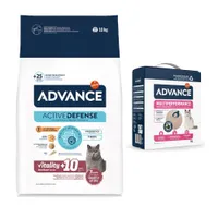 10 kg Advance Trockenfutter + 6 l Arena Multiperformance gratis! - Sterilized Senior +10 mit Huhn