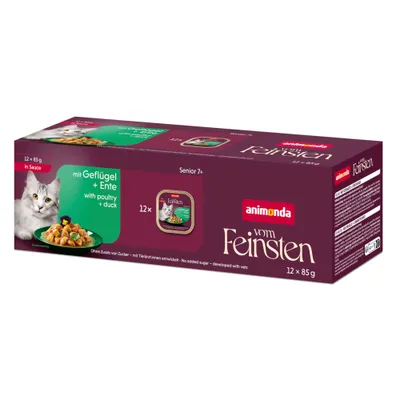 Animonda Vom Feinsten Senior in Soße 12 x 85 g Geflügel & Ente Animonda Vom Feinsten Senior in Soße 12 x 85 g Geflügel & Ente