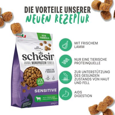 Schesir Sensitive met lam