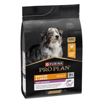 PURINA PRO PLAN Medium & Large Adult 7+ Age Defence 3 kg