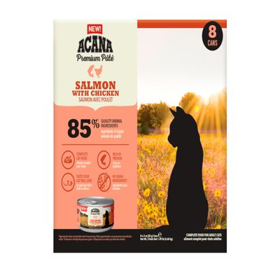 Acana Cat Premium Paté, 8 x 85 g - Łosoś i kurczak
