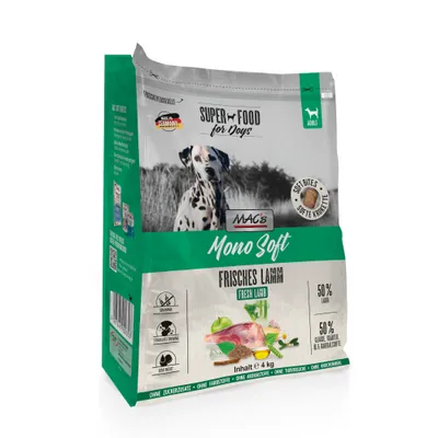 MAC's Dog Mono Soft - cordeiro fresco - 3 x 4 kg