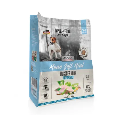 MAC's Dog Mono Soft - čerstvé kuracie - 4 kg