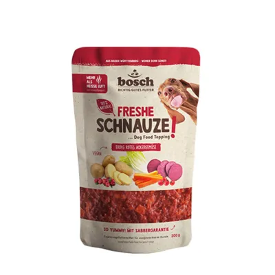 Freshe Schnauze Topping - 200 g Erdig Rotes Ackergemüse Freshe Schnauze Topping - 200 g Erdig Rotes Ackergemüse