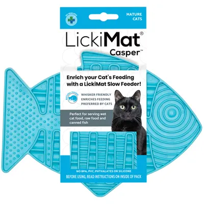 LickiMat Schleckmatte Casper - L 22 x B 21 x H 0,9 cm