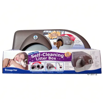 Omega Paw Roll'n'Clean selvrensende kattetoalett