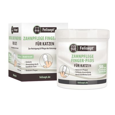 Felisept Zahnpflege Finger-Pads 50 Finger-Pads