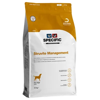 SPECIFIC Hundefutter für Hunde - CCD Struvite Management (2 x 12 kg)
