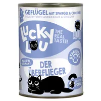 Lucky Lou Sterilised 6 x 400 g - Fjäderfä