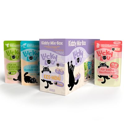 Lucky Lou Kiddy Mix-Box 12 x 125 g