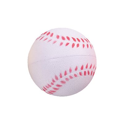 Vier Spielbälle in verschiedenen Designs: Basketball, Fussball, Baseball und orangefarbener Golfball.