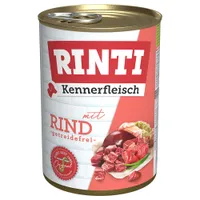 Pachet economic RINTI Kennerfleisch 24 x 400 g - Vită