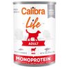 Calibra Dog Life Adult, 6 x 400 g Wołowina z marchewką