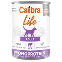 Calibra Dog Life Adult, 6 x 400 g - Jagnięcina