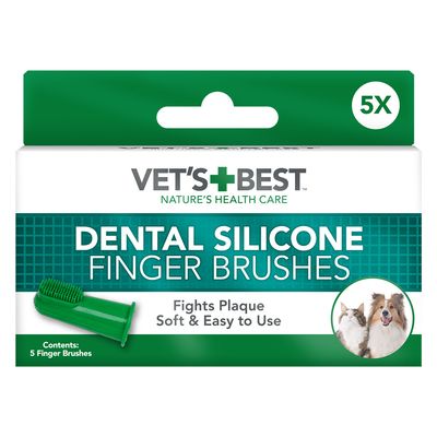 Vet's Best® fingertannbørster 5 stk
