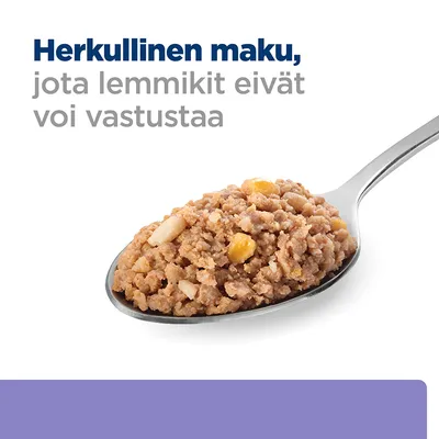 Herkullinen maku, jota lemmikit eivät voi vastustaa