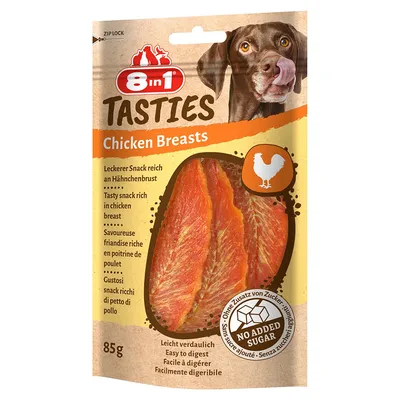 8in1 Tasties piščančja prsa - 6 x 85 g
