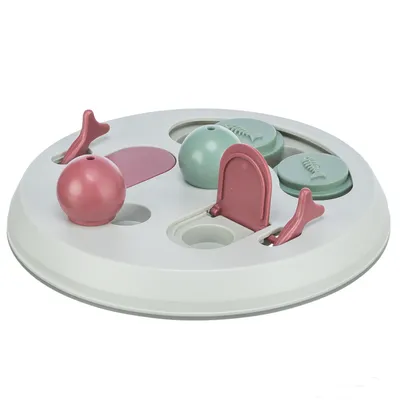 Jouet Trixie Cat Activity Flip Board pour chat - 23 cm de diamètre