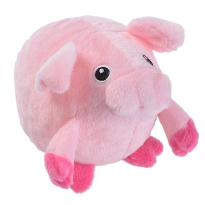 Hundespielzeug Massage Schweinchen 1 Stück (ca. Ø 8 cm)