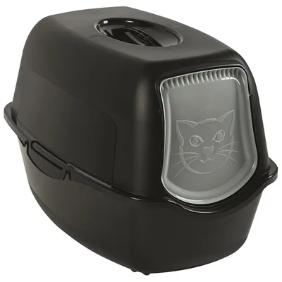 Rotho MyPet Eco BAILEY -kissanvessa  - musta