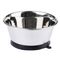 Modern Living Fixierbarer Napf Denver, silber 525 ml, Ø 14,2 cm