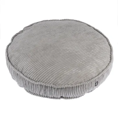 TIAKI manšestrový polštář Conner - Ø 70 x V 12 cm