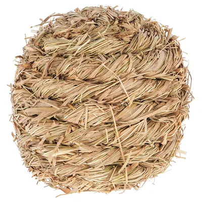 Bola de hierba Kerbl Pet para roedores - 13 cm de diámetro