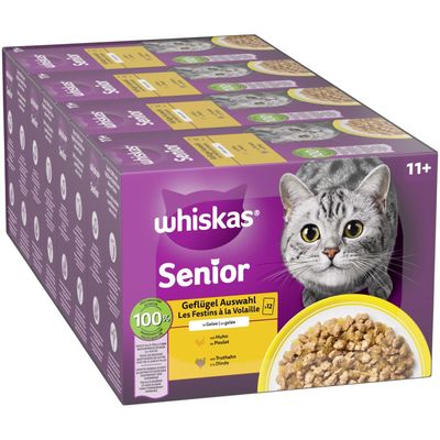 Whiskas Senior portionsposer 12 x 85 g