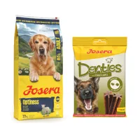 12,5 kg Josera Adult + 180 g Denties Snack gratis! - Medi/Max Optiness +Truthahn & Apfel