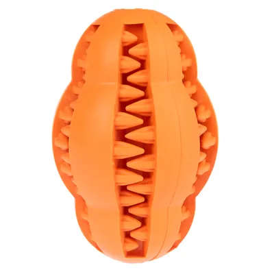 TIAKI Rugby Treat Dog Toy - 10.5 x 7.5cm (L x Diameter)