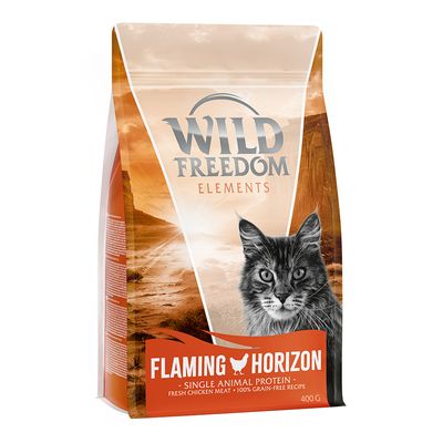 Wild Freedom Adult "Flaming Horizon" Pollo - senza cereali Crocchette gatto 400 g