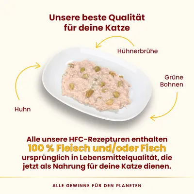 Sparpaket Almo Nature HFC Complete 24 x 70 g - Thunfisch mit Kürbis