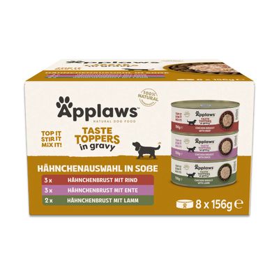 Ekonomipack: Applaws Taste Toppers Mixpack 16 x 156 g