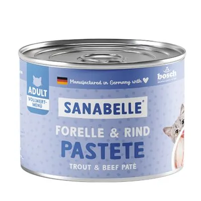Sanabelle All Meat 6 x 195 g Kattenvoer - Eend & Kip