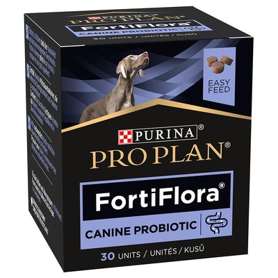 PURINA PRO PLAN Fortiflora Canine Probiotic rágókocka 30 g (30 darab)