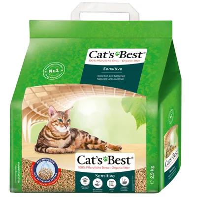 Cat´s Best Sensitive kattsand - 8 l (ca 2,9 kg)