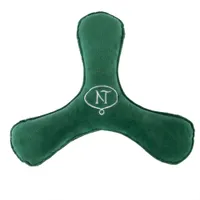 Nomad Tales Blush Plüsch Boomerang - grün: L 30 x B 30 x H 5 cm