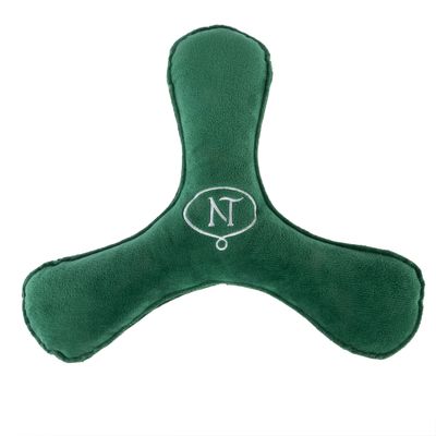 Nomad Tales Blush Plüsch Boomerang grün: L 30 x B 30 x H 5 cm
