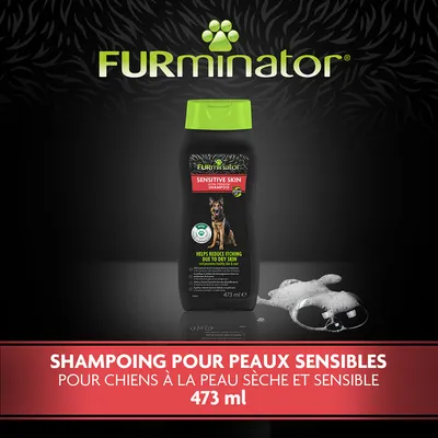 Shampooing FURminator Sensitive Skin Ultra Premium pour chien - 473 mL