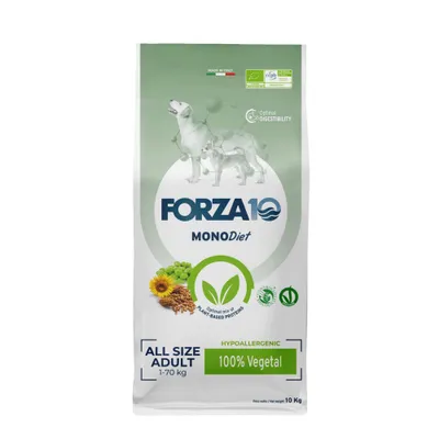 FORZA10 Mono Diet Vegetal Bio All Breeds - 10 kg FORZA10 Mono Diet Vegetal Bio All Breeds - 10 kg